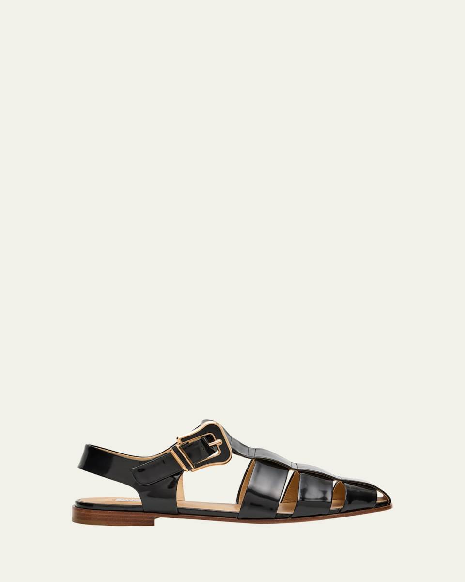 Lynn Leather Fisherman Sandals